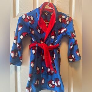 Marvel Blue and Red Spider Hero Robe